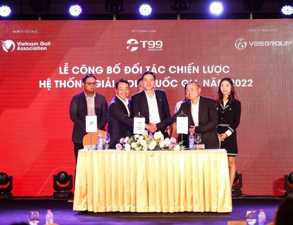 Hiệp hội golf Việt Nam & VGS Group công bố đối tác chiến lược Tập đoàn tài chính công nghệ T99